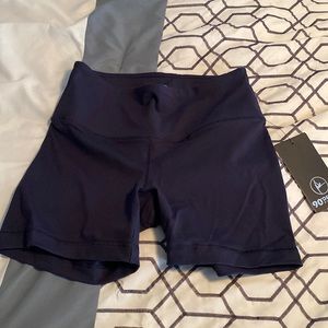 NWT Navy Biker Shorts